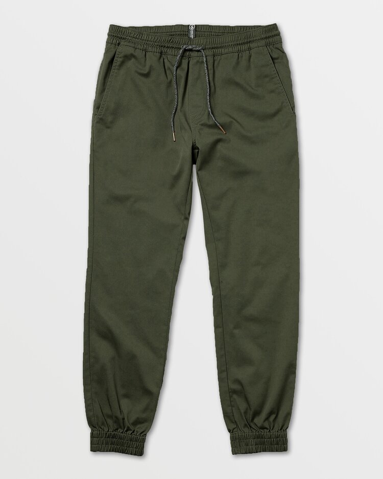 Volcom Frickin Slim Jogger | Dark Green