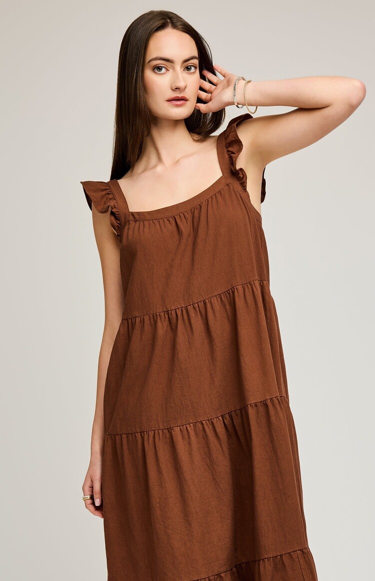Gentle Fawn Gentle Fawn Calipso Dress | Cappuccino