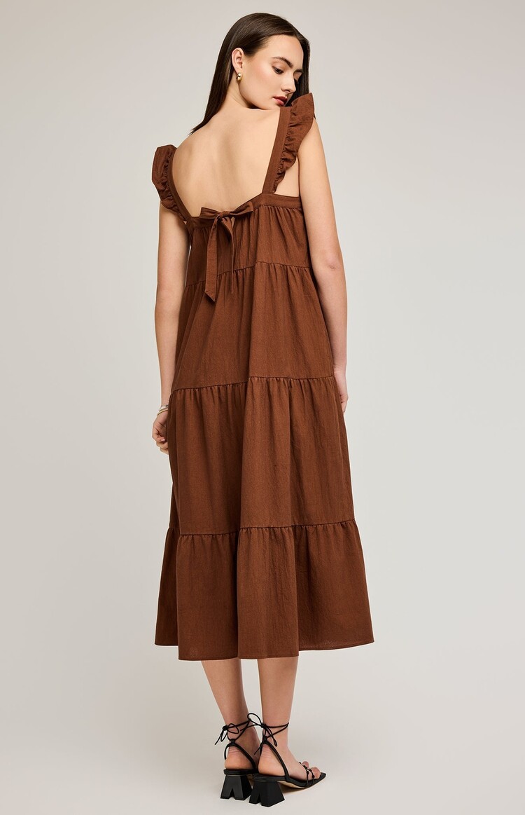Gentle Fawn Gentle Fawn Calipso Dress | Cappuccino