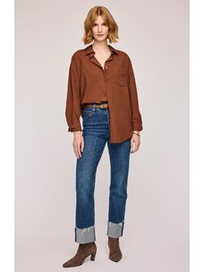 Gentle Fawn Callahan Button Down Shirt | Cappuccino
