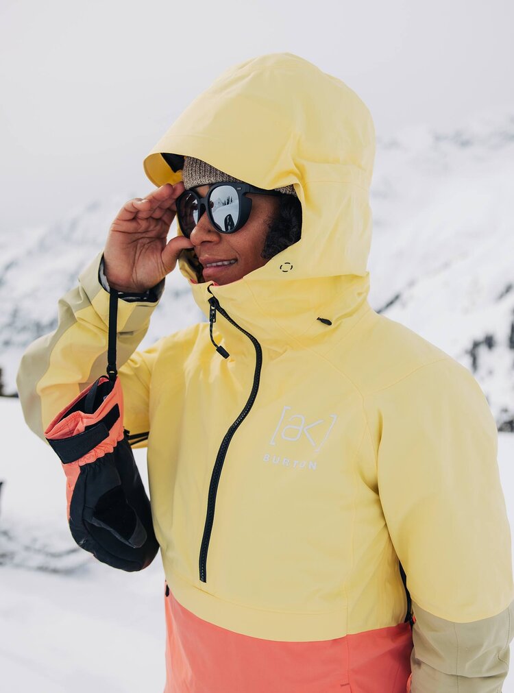 Burton Burton Womens [ak] Kimmy GORETEX 2L Anorak Jacket | ButtermilkReef PinkMushroom