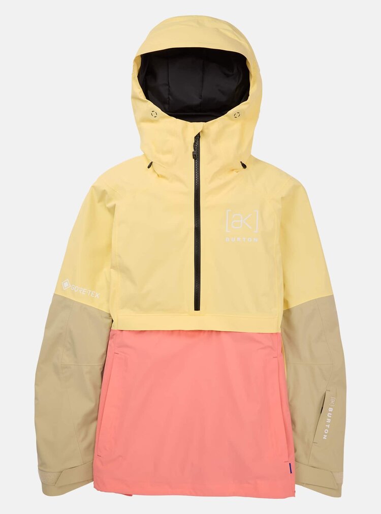 Burton Burton Womens [ak] Kimmy GORETEX 2L Anorak Jacket | ButtermilkReef PinkMushroom