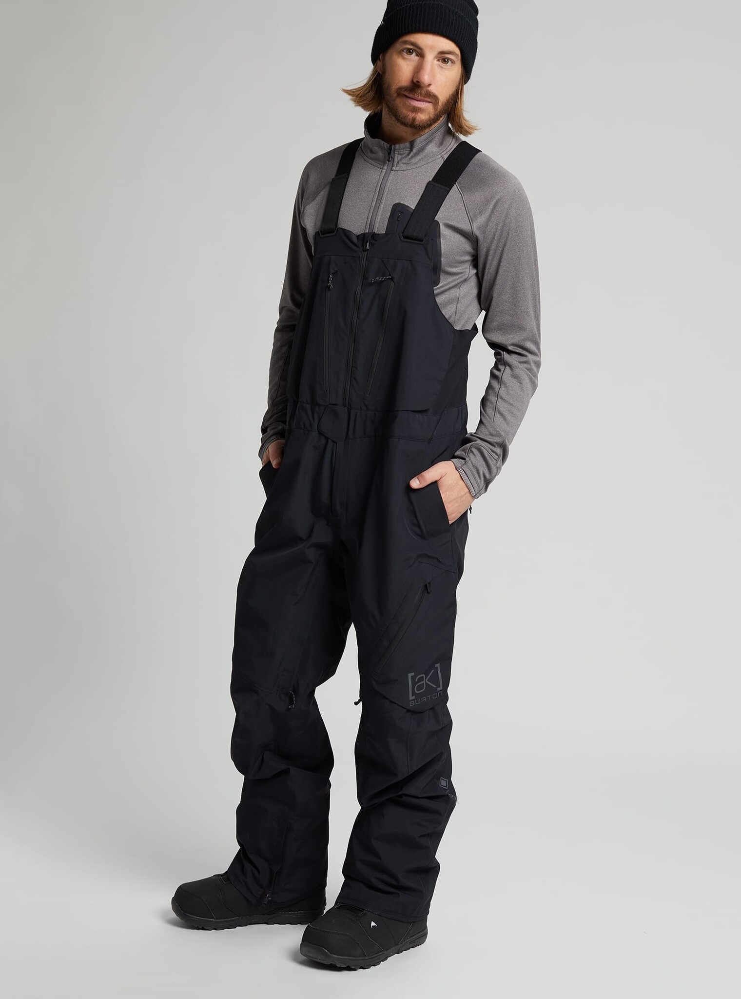 BURTON [AK] GORE CYCLIC BIB TALL T.BLK - The Choice Shop