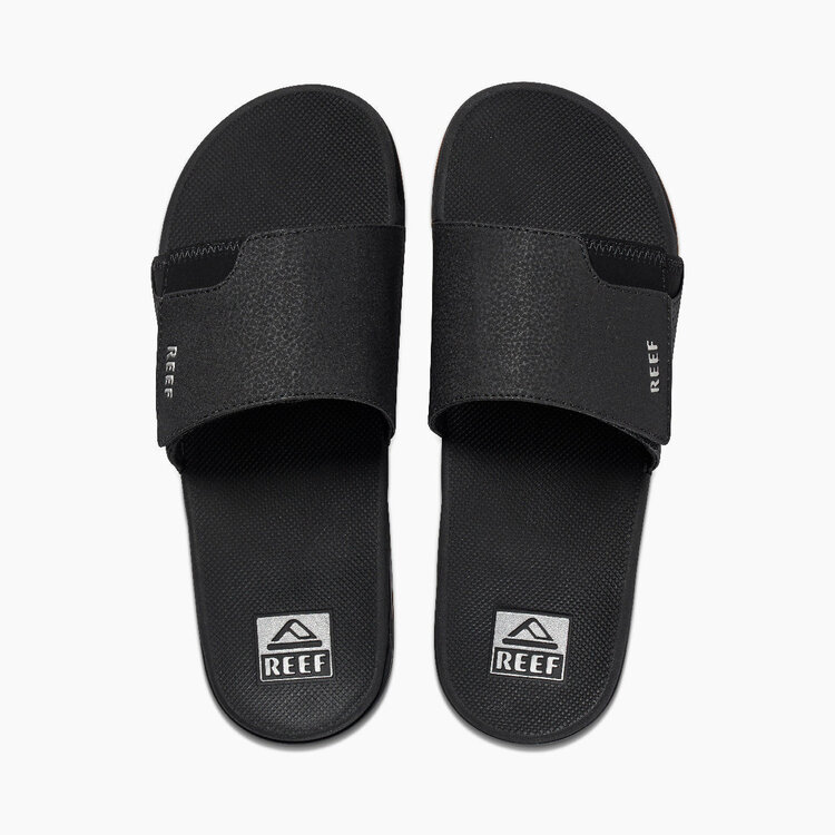 Reef Reef Fanning Slide | BlackSilver