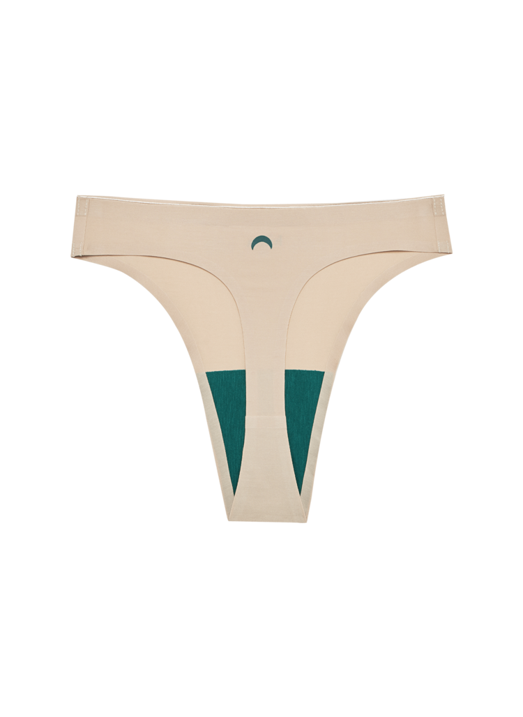 Huha Huha Seamless High Rise Thong | Beige