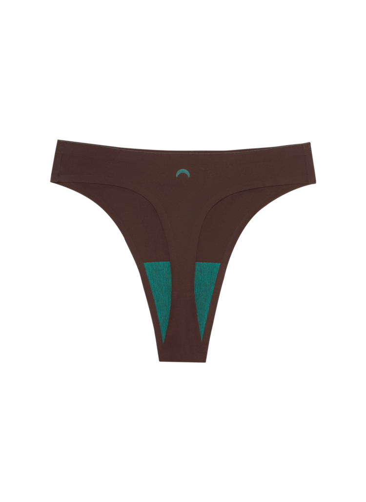 Huha Seamless High Rise Thong | Brown