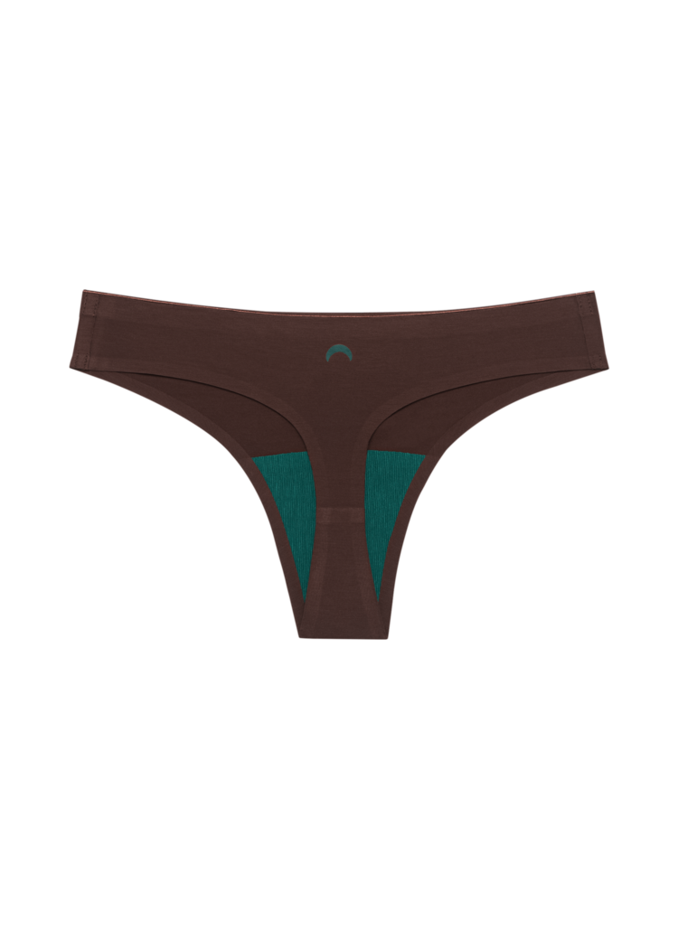 Huha Seamless Low-Mid Rise Thong | Brown