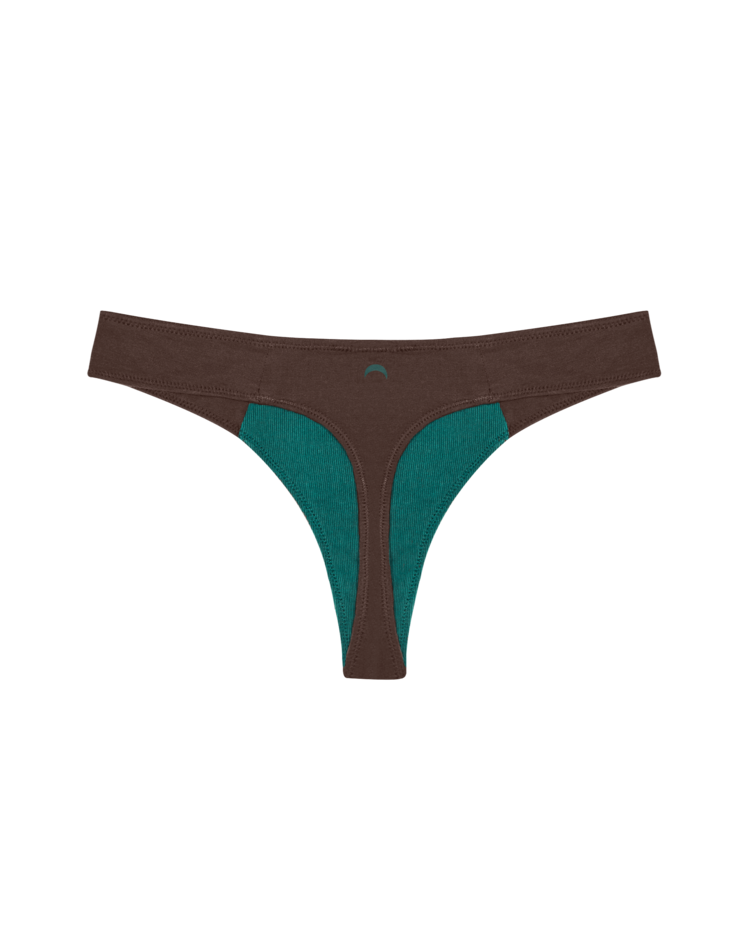 Huha Huha Low Profile Thong | Brown