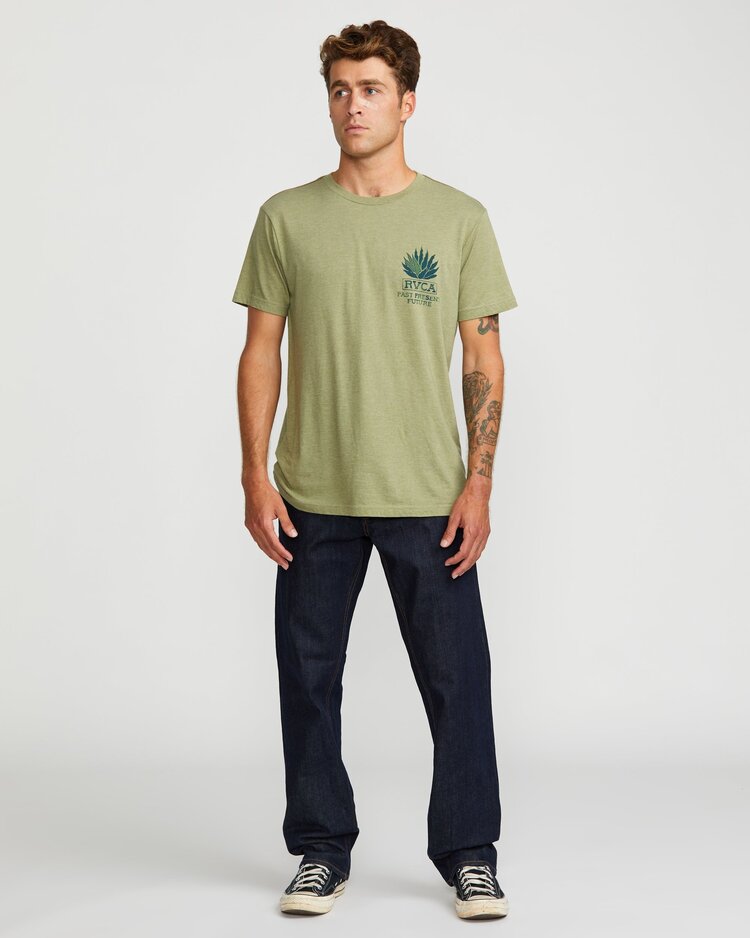 RVCA Agave Short Sleeve Tee | Ranger Green