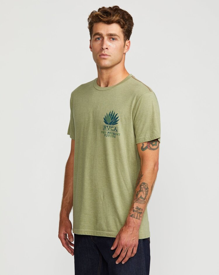 RVCA Agave Short Sleeve Tee | Ranger Green