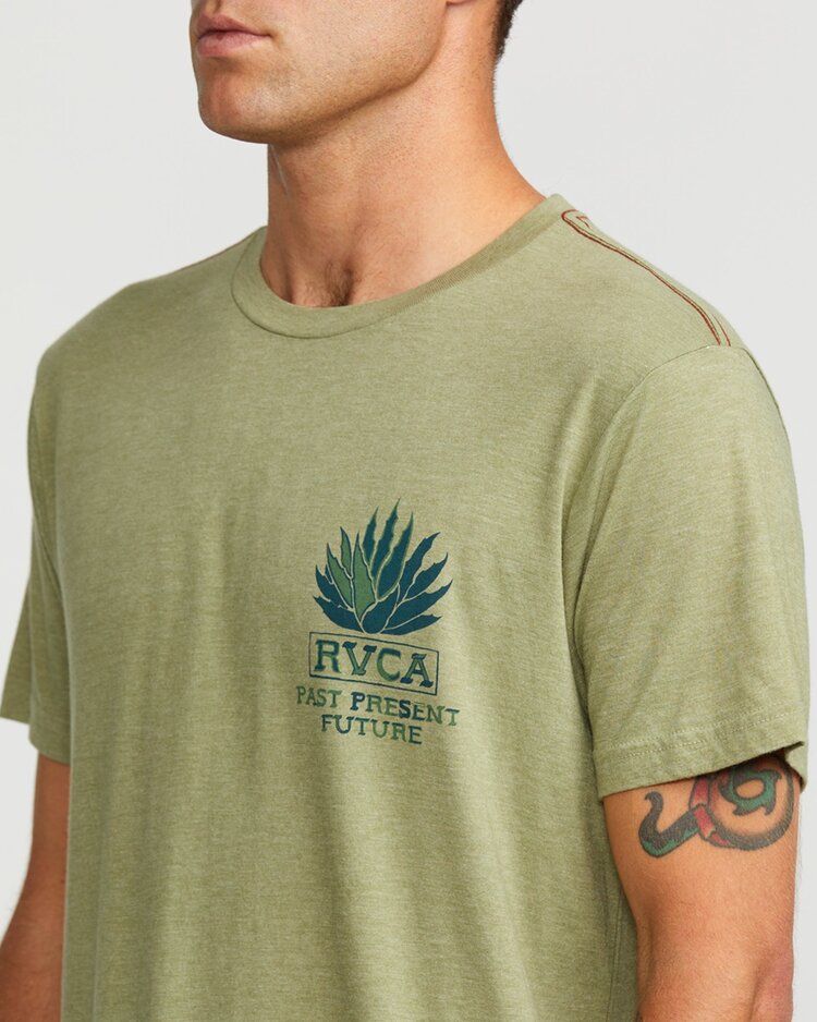 RVCA Agave Short Sleeve Tee | Ranger Green
