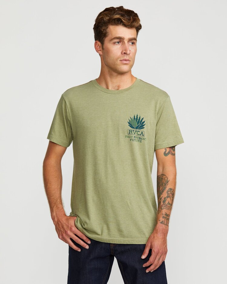 RVCA Agave Short Sleeve Tee | Ranger Green