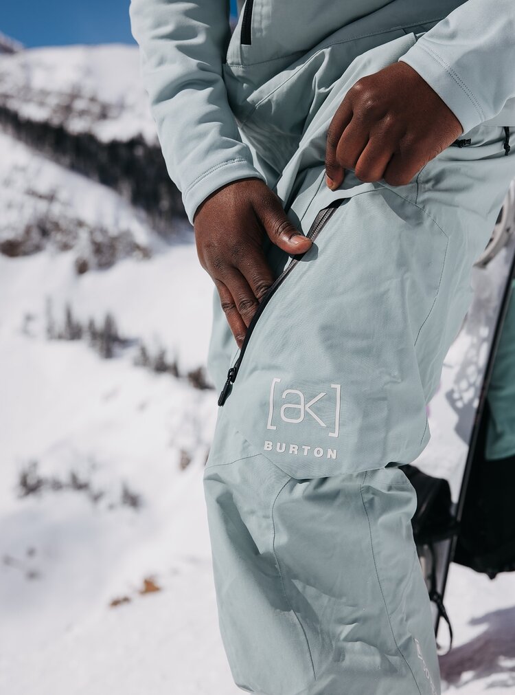 Burton Burton [ak] Cyclic Short GORETEX 2L Bib Pants | Petrol Green