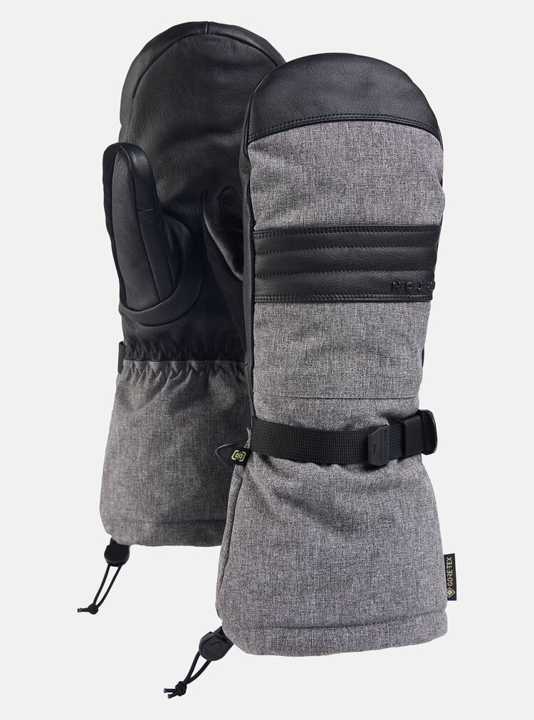 Burton Men's Warmest GORE-TEX Mittens | Gray Heather