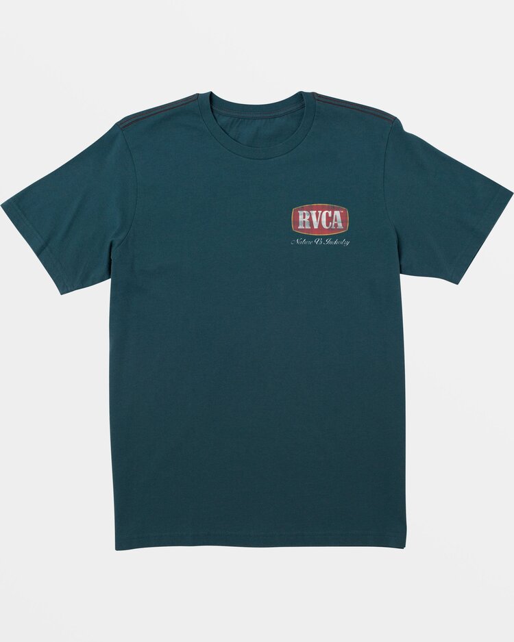 RVCA RVCA Boys Flight Path Tee | Duck Blue