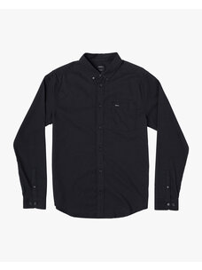 RVCA Boys Thatll Do Stretch Long Sleeve Shirt | Black