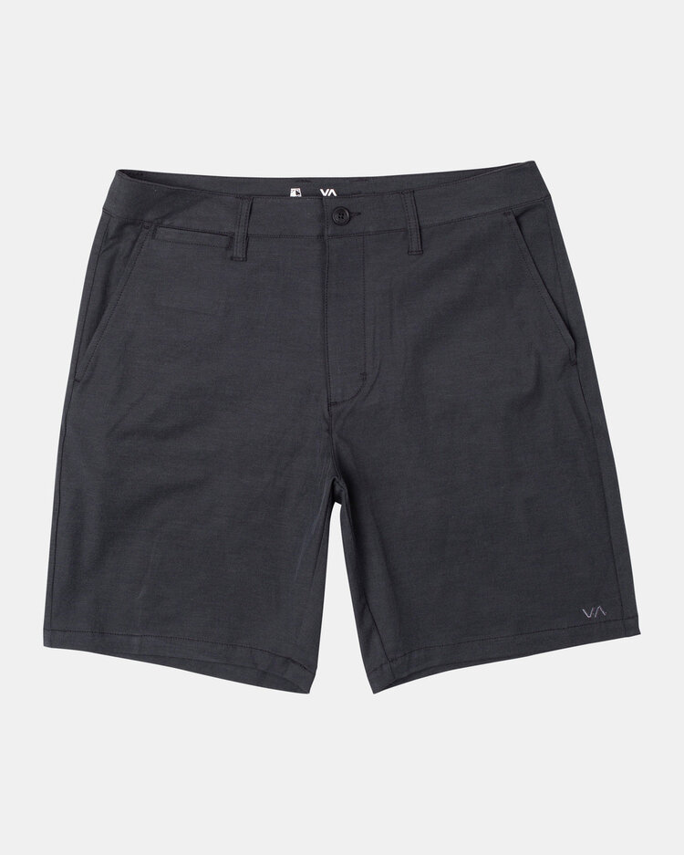RVCA Boys Back In Hybrid 19 Shorts | Black