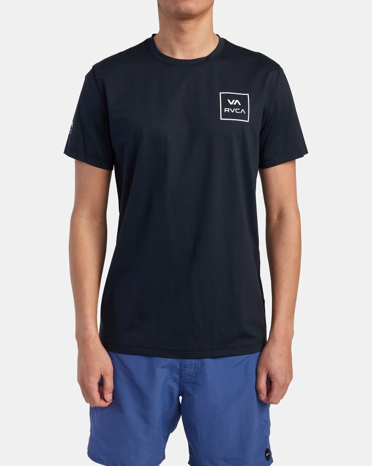 RVCA RVCA Short Sleeve Rashguard | Black 2