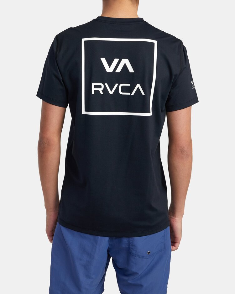 RVCA RVCA Short Sleeve Rashguard | Black 2