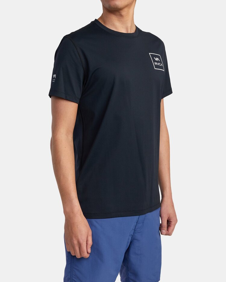 RVCA RVCA Short Sleeve Rashguard | Black 2