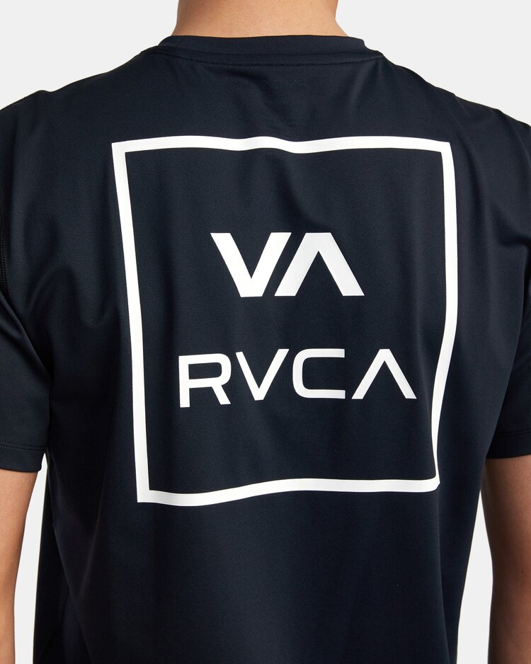 RVCA RVCA Short Sleeve Rashguard | Black 2
