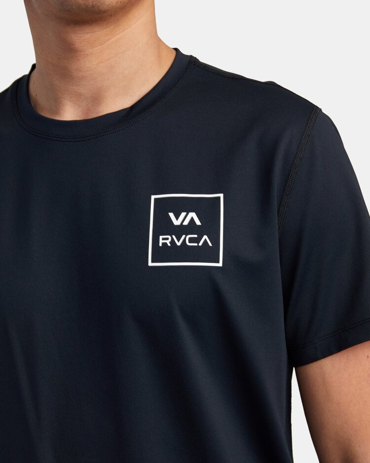RVCA RVCA Short Sleeve Rashguard | Black 2