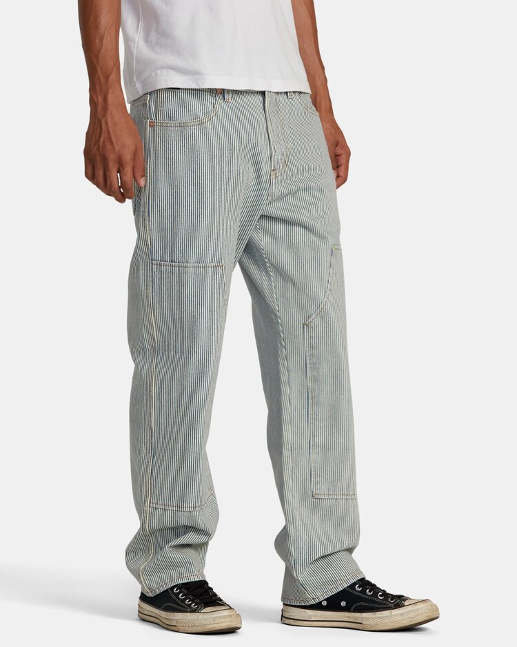 RVCA RVCA Chainmail Denim | Blue Hickory