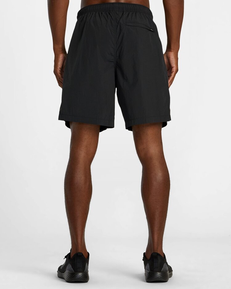 RVCA RVCA Big Lounger Elastic Waist Shorts | Black