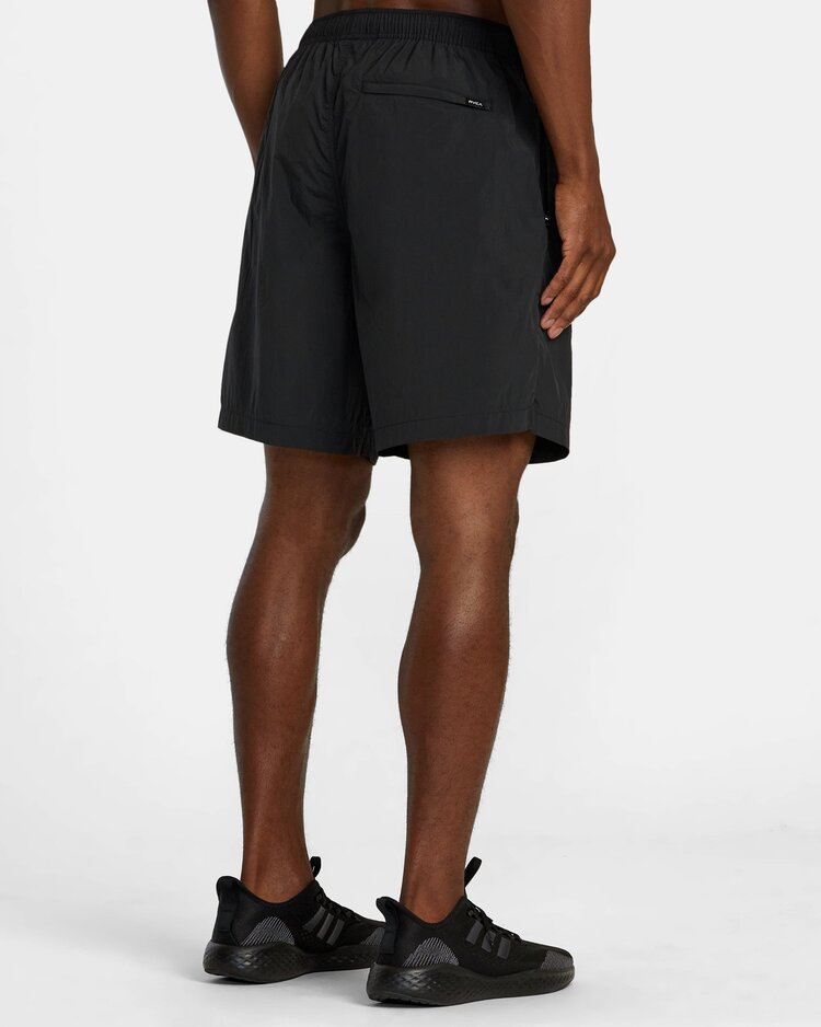 RVCA RVCA Big Lounger Elastic Waist Shorts | Black