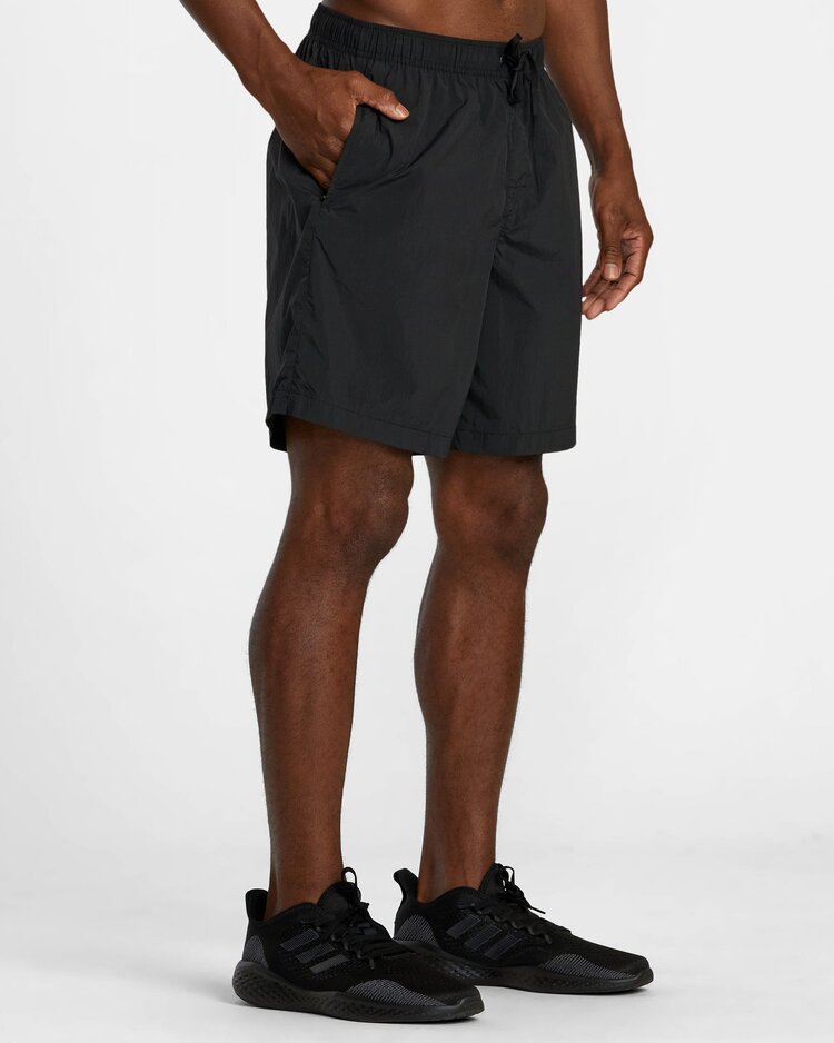 RVCA RVCA Big Lounger Elastic Waist Shorts | Black