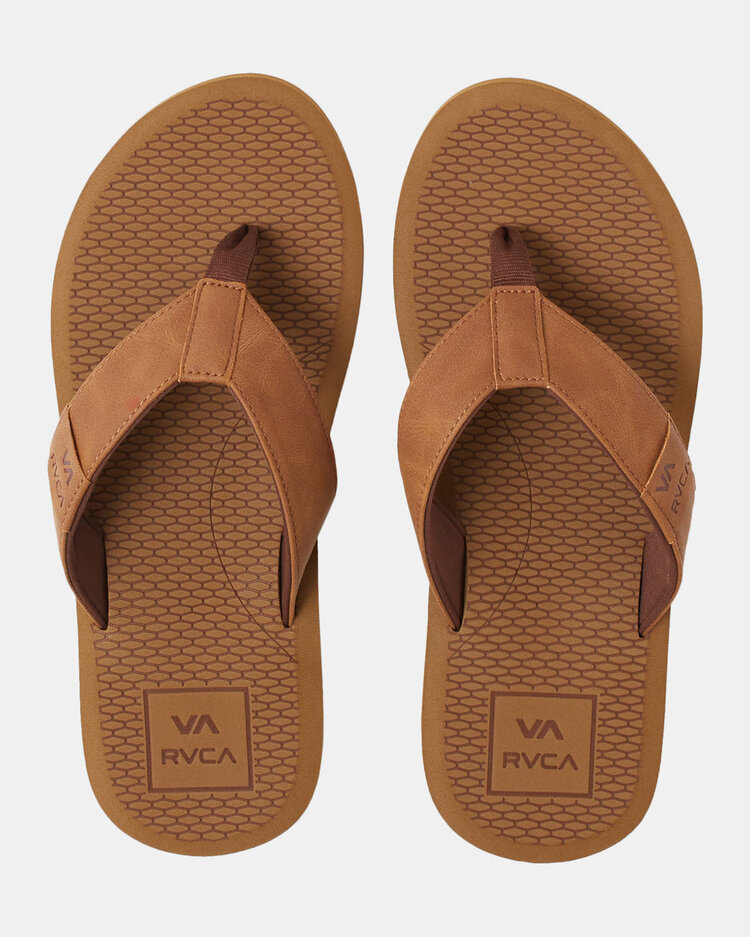 RVCA Sandbar Flip Flops | Tan