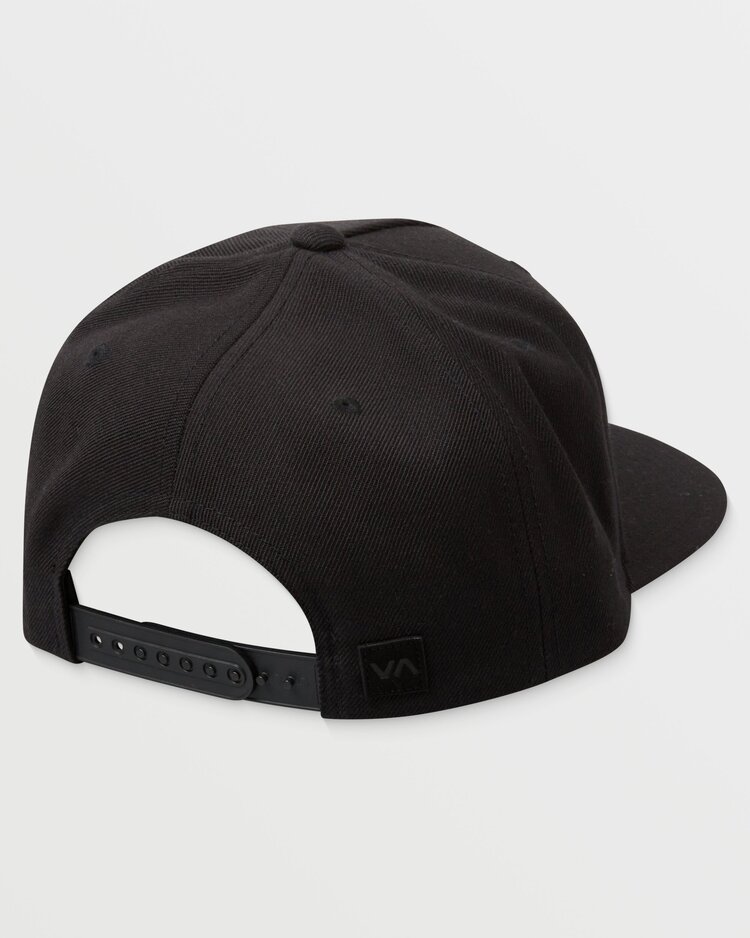 RVCA RVCA Commonwealth Dlx Snapback Hat | Black 2