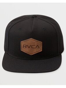 RVCA RVCA Commonwealth Dlx Snapback Hat | Black 2