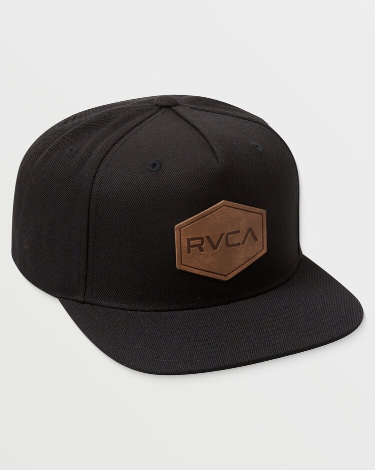 RVCA RVCA Commonwealth Dlx Snapback Hat | Black 2