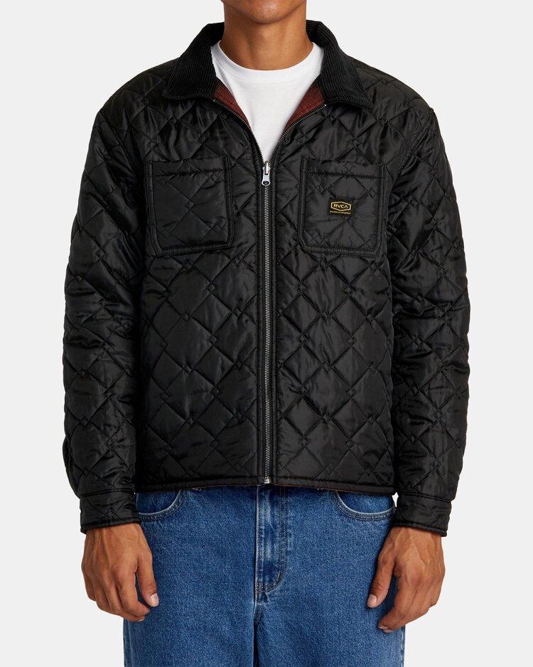 RVCA Dayshift Reversible Jacket | RedBlack