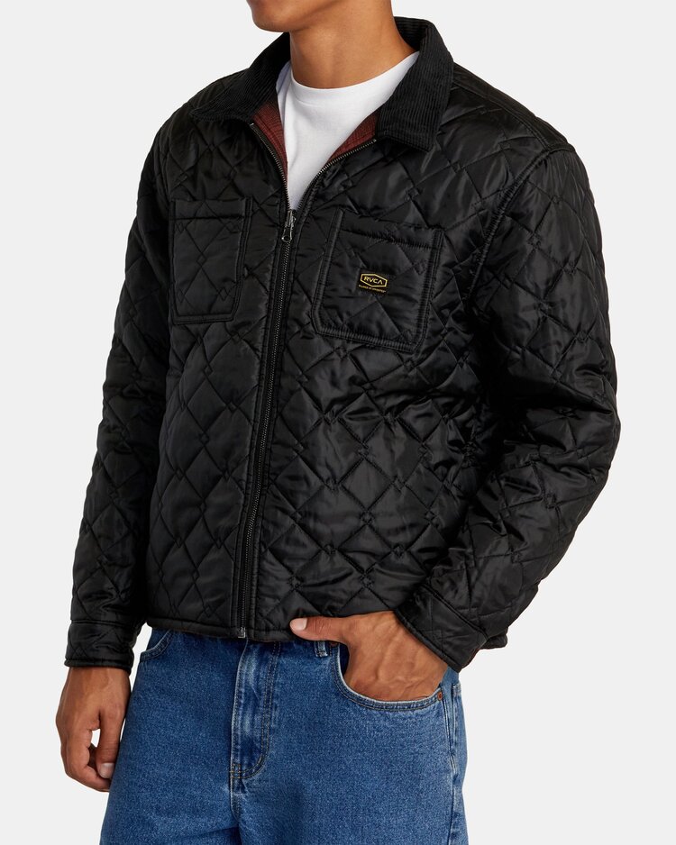 RVCA Dayshift Reversible Jacket | RedBlack