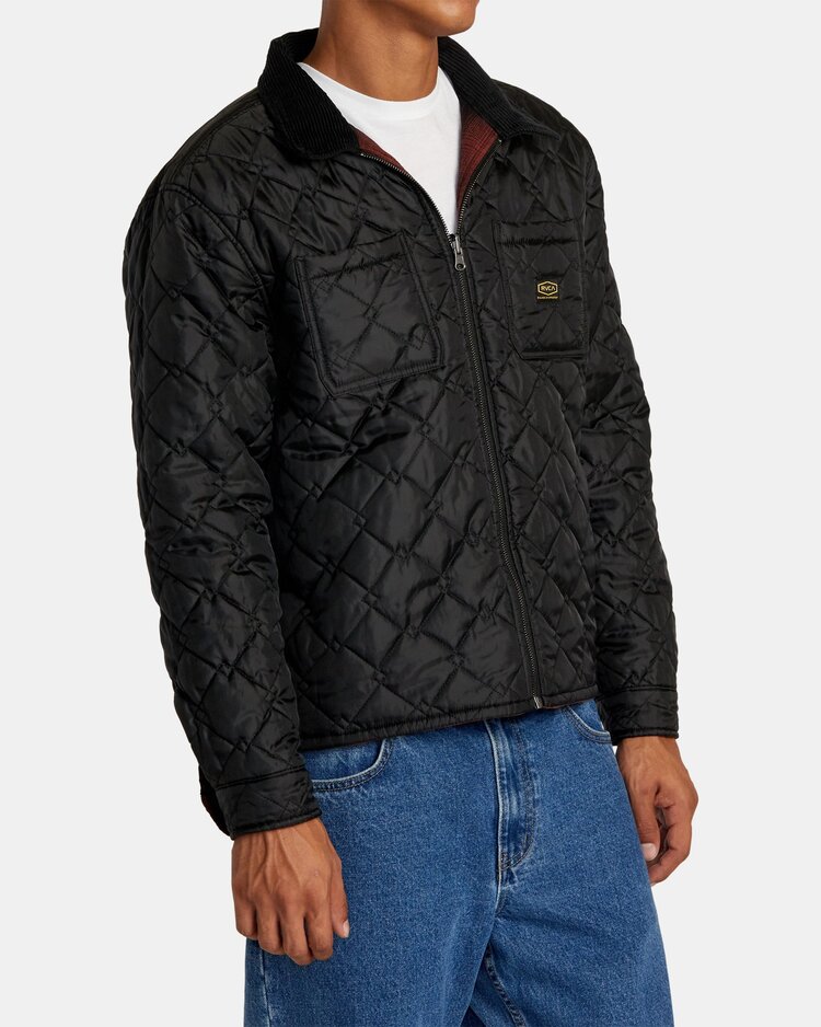 RVCA RVCA Dayshift Reversible Jacket | RedBlack