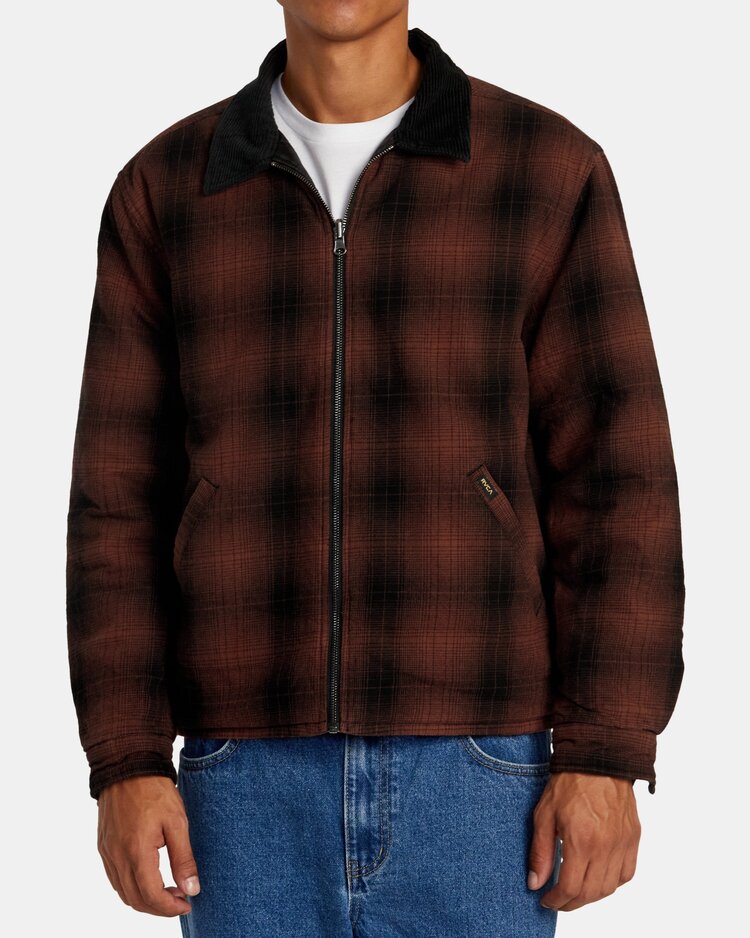 RVCA Dayshift Reversible Jacket | RedBlack
