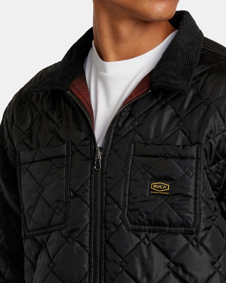 RVCA Dayshift Reversible Jacket | RedBlack