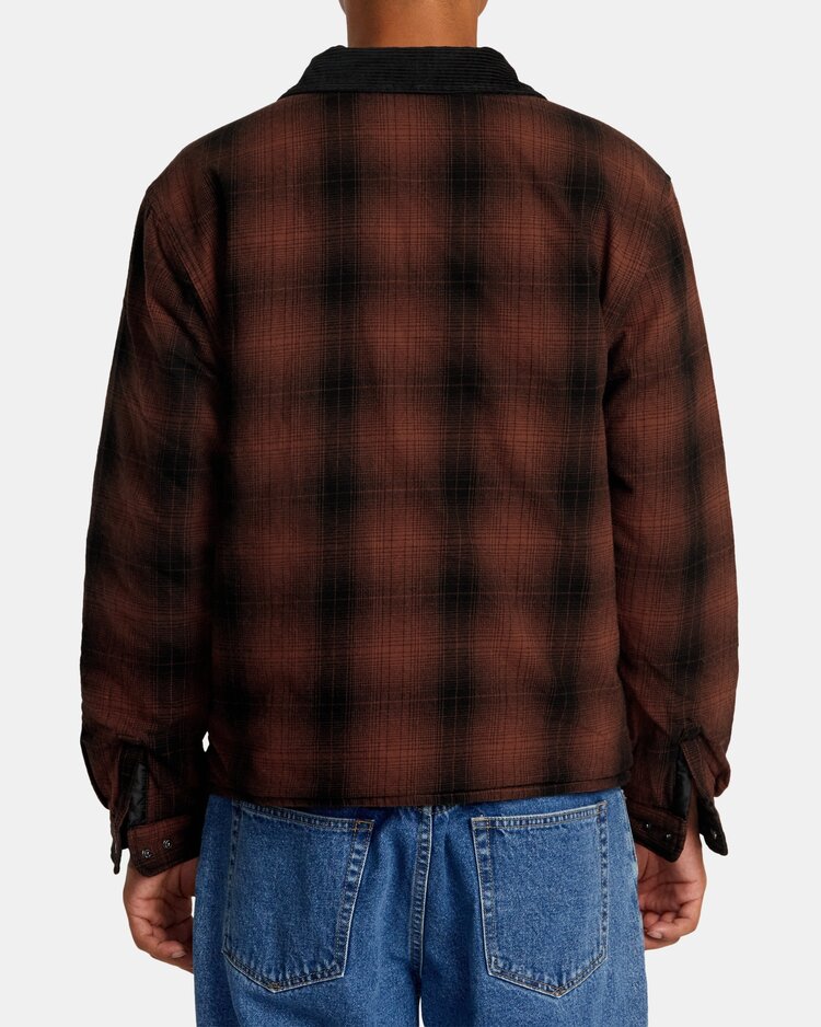 RVCA Dayshift Reversible Jacket | RedBlack