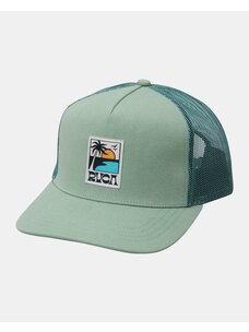 RVCA RVCA Palm Set Trucker Hat | Granite Green