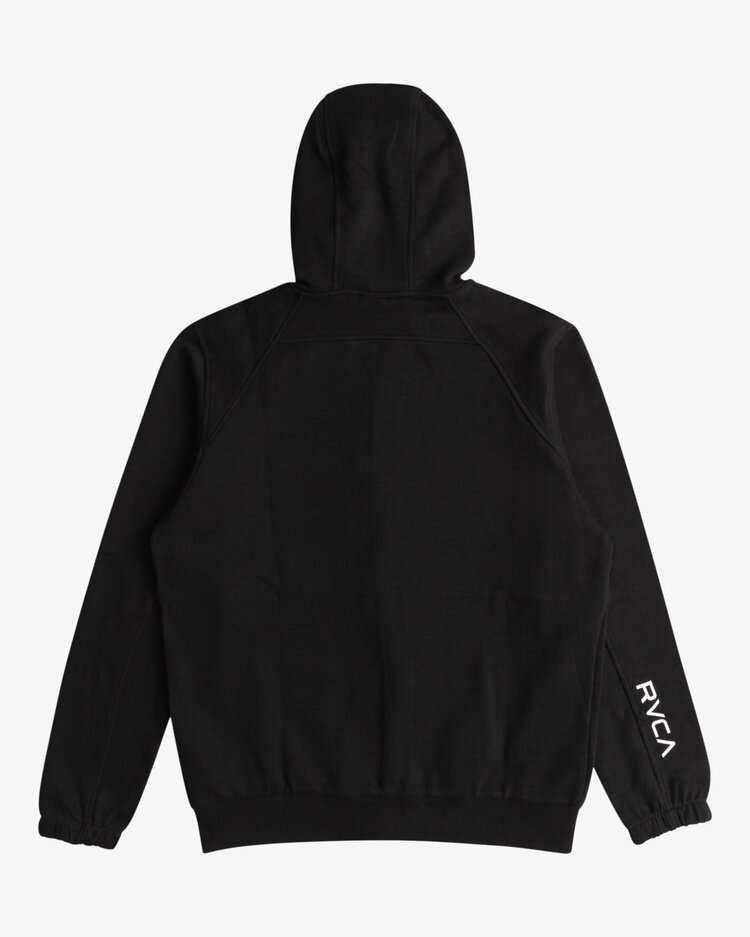 RVCA RVCA Tech ZipUp Fleece Hoodie II | Black 2