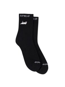 Ripndip Ripndip Catstanza Mid Socks | Black