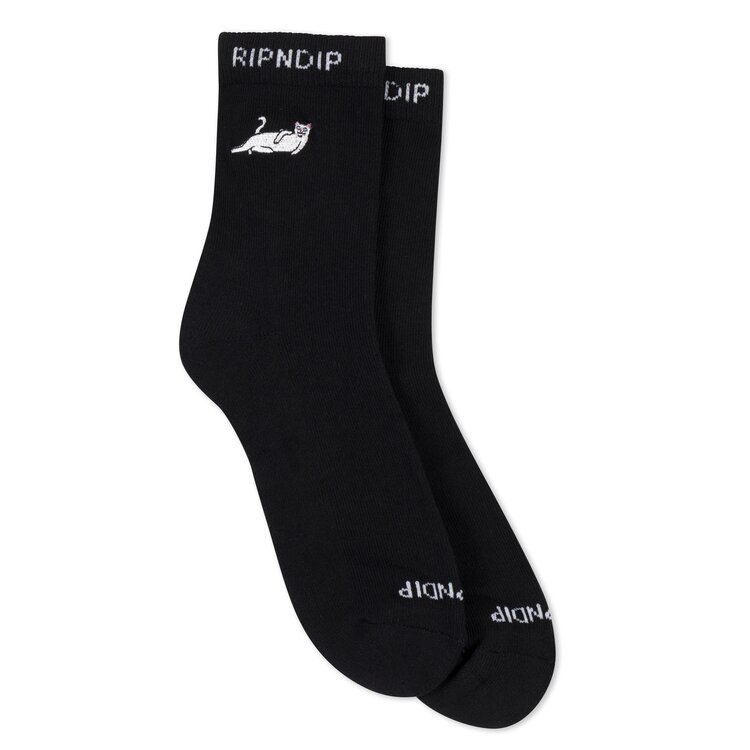 Ripndip Ripndip Catstanza Mid Socks | Black