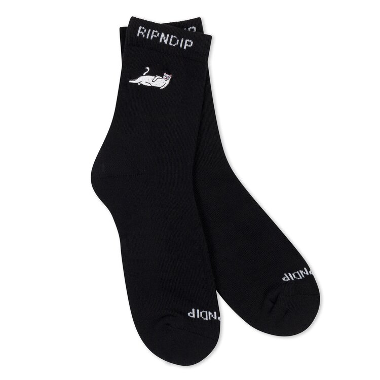 Ripndip Ripndip Catstanza Mid Socks | Black