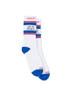 Ripndip Ripndip Peeking Nermal Socks | White