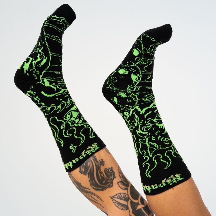 Ripndip Ripndip Horntail Socks | Black
