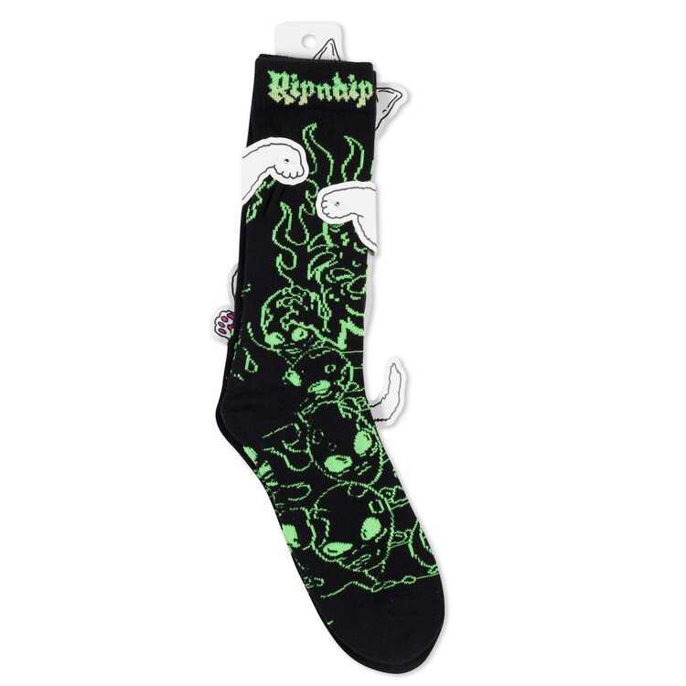 Ripndip Ripndip Horntail Socks | Black