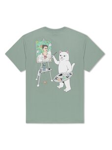 Ripndip Ripndip Art Club Tee | Dusty Sage