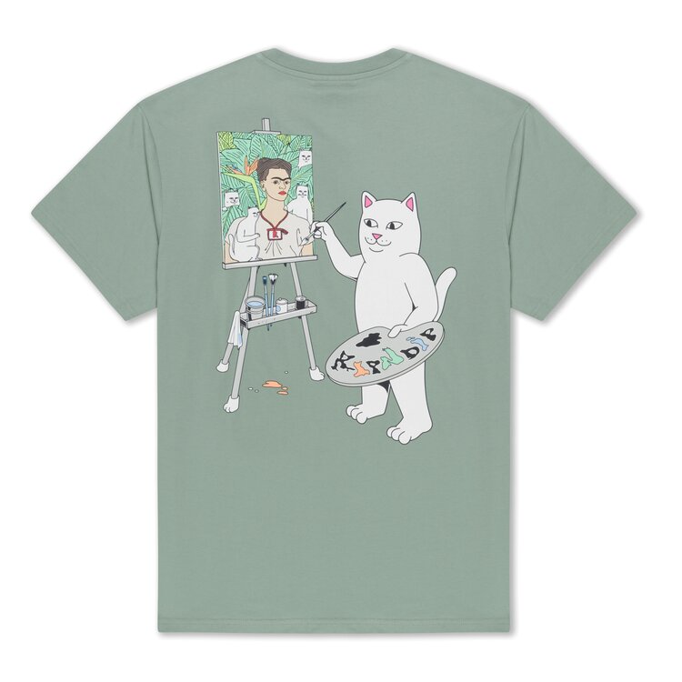 Ripndip Ripndip Art Club Tee | Dusty Sage